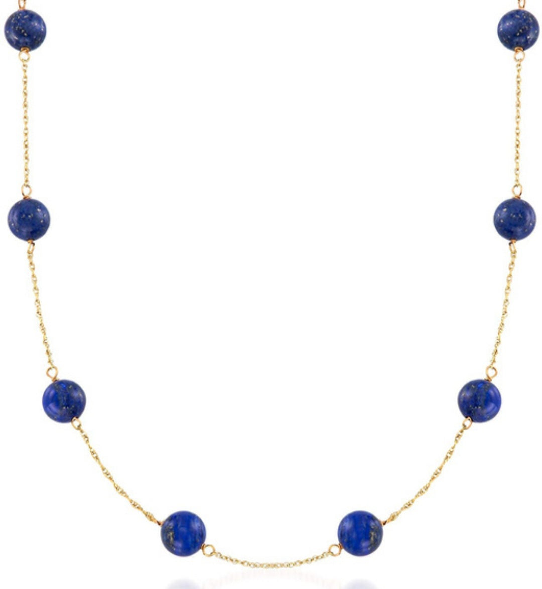 Lapiz Lazuli Bead Set.