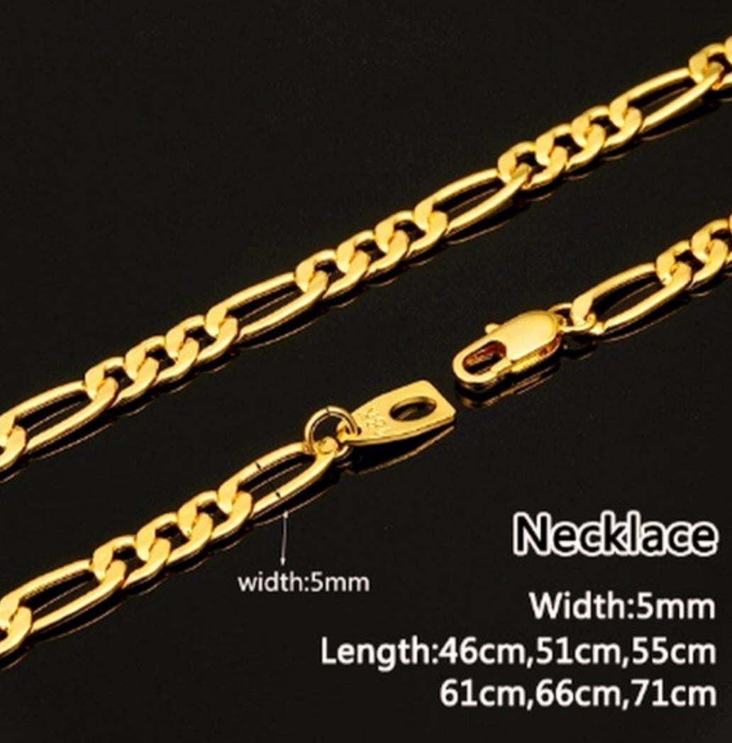 Figaro Chain Necklace