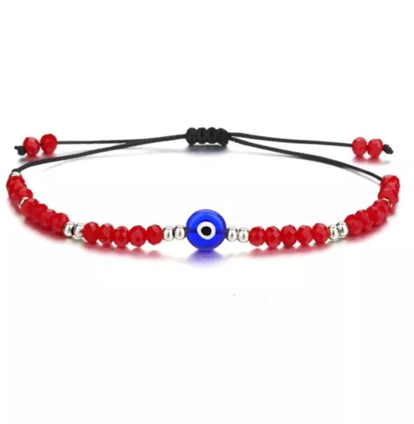 Handmade Braided Rope Evil Eye Bracelet