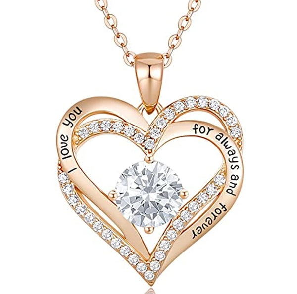Birthstones Heart Necklace