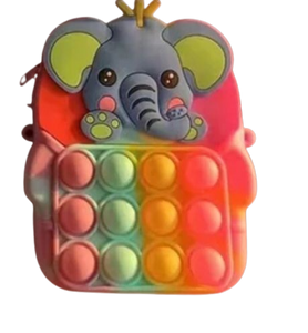 Multicolor Elefant Coin Purse.
