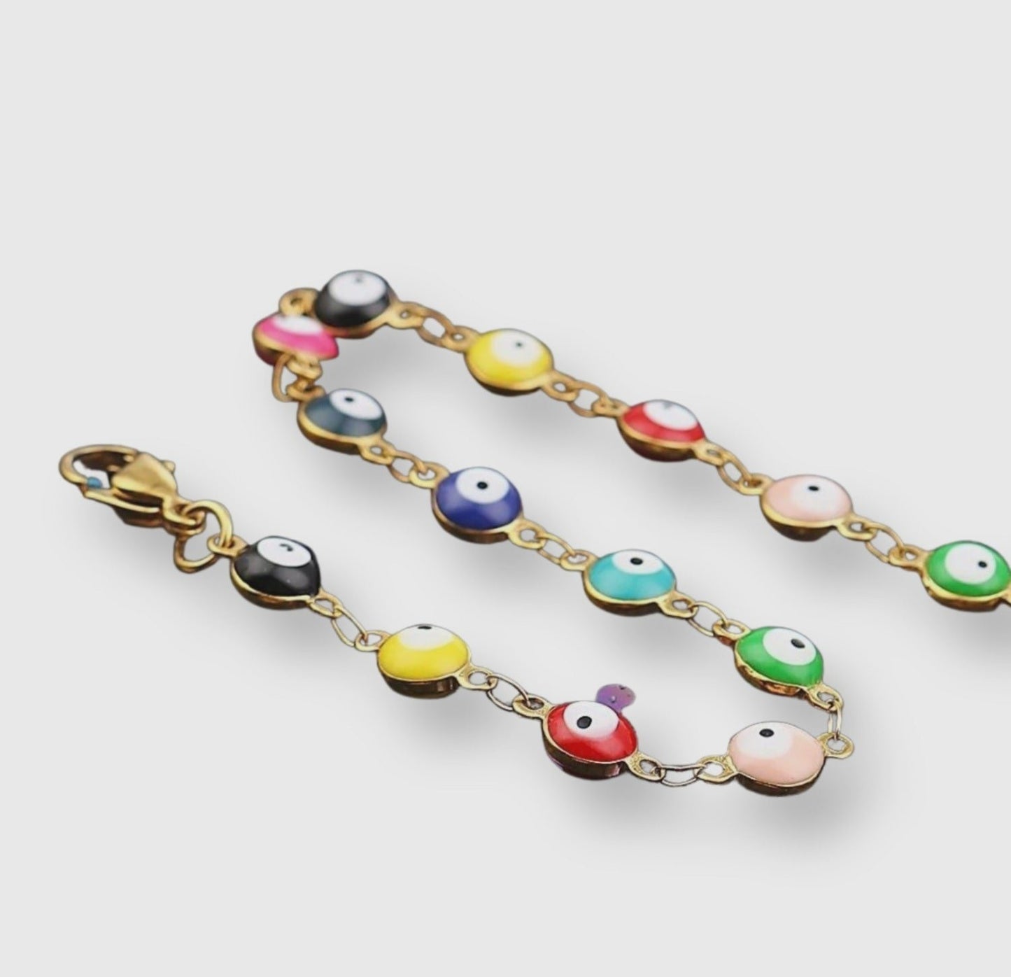 Multicolor Evil Eye Bracelet